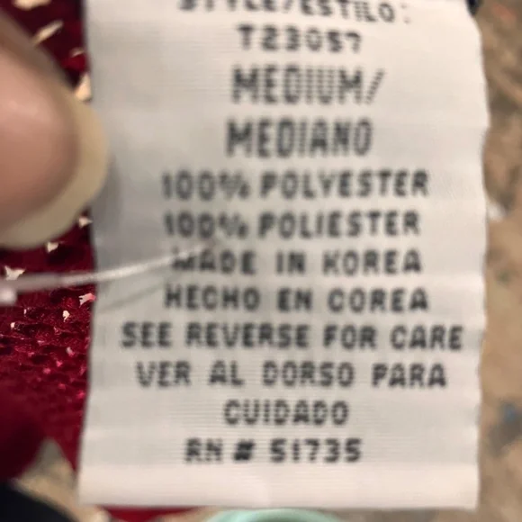 SAG Harbor cherry, red crochet cardigan - Picture 10 of 10